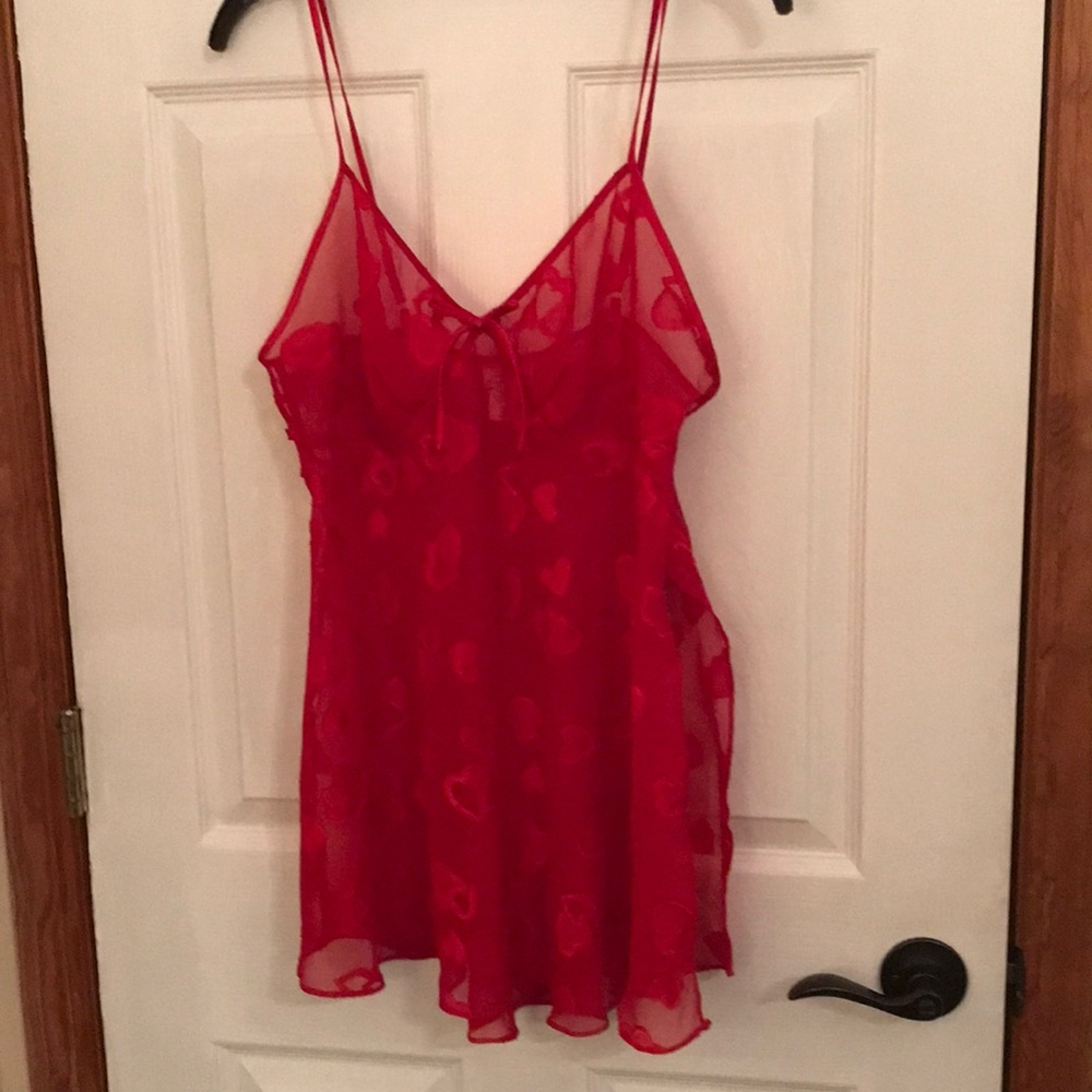 Sexy Red Heart Nighty